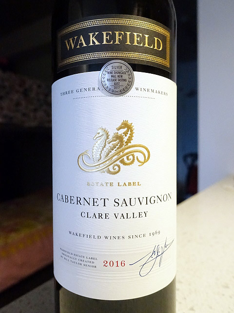 Wakefield Cabernet Sauvignon 2016 (87 pts)