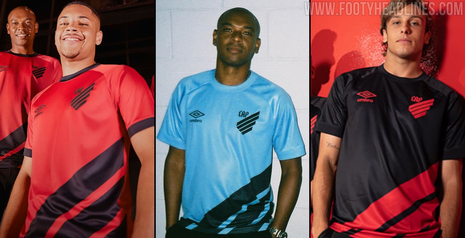 First New Kits in 3 Years: Athletico Paranaense 2023 Home, Away