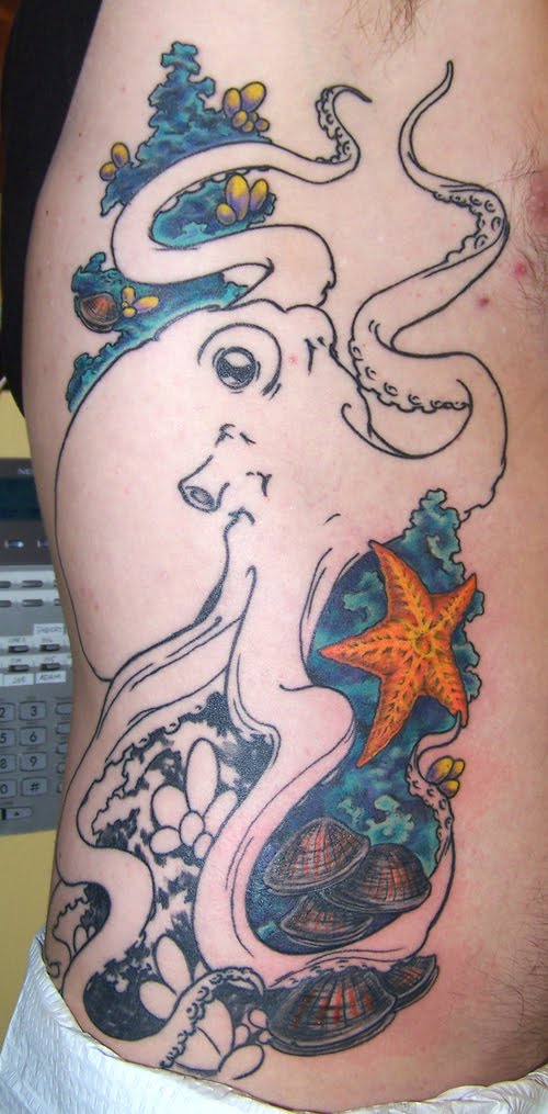 Octopus Tattoo Posted by arraee at 500 AM