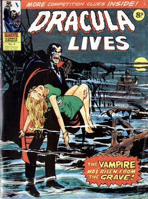 Dracula Lives #4, Marvel UK