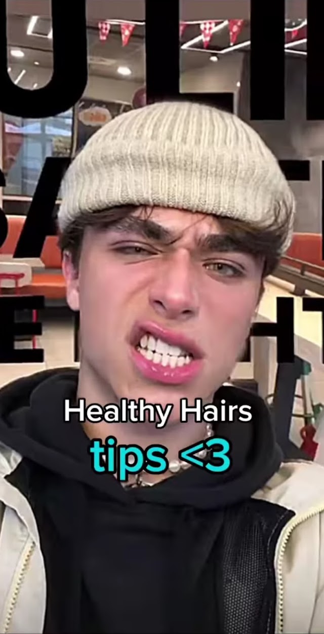 Healthy hair tips