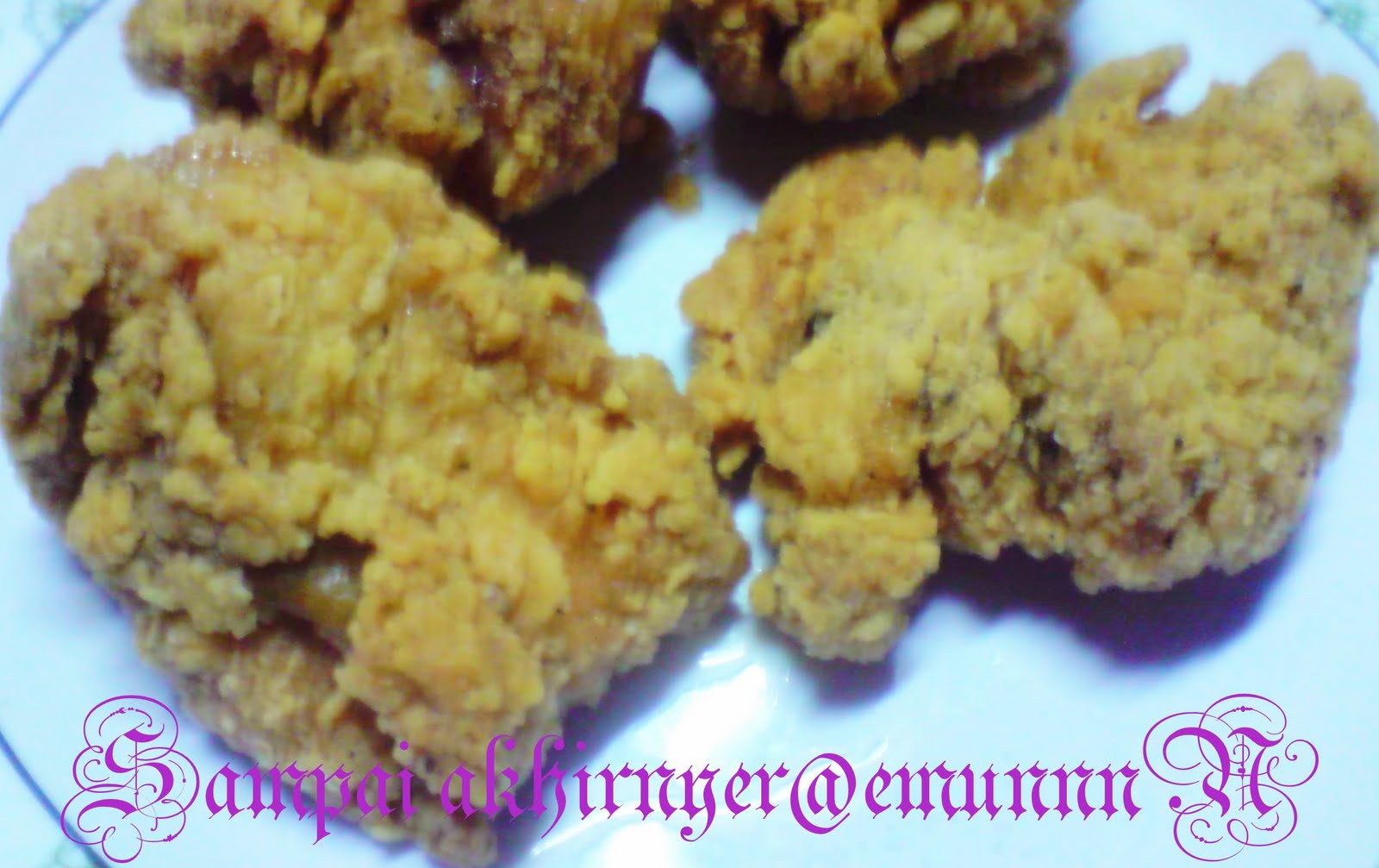 Sampai akhirnyer: Ayam Goreng Hot and Spicy