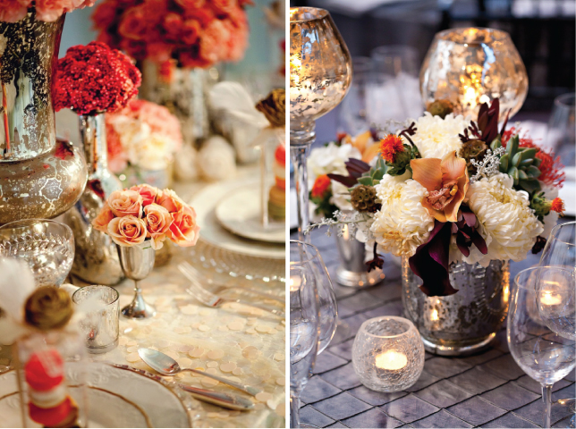  Wedding Trends Mercury Glass