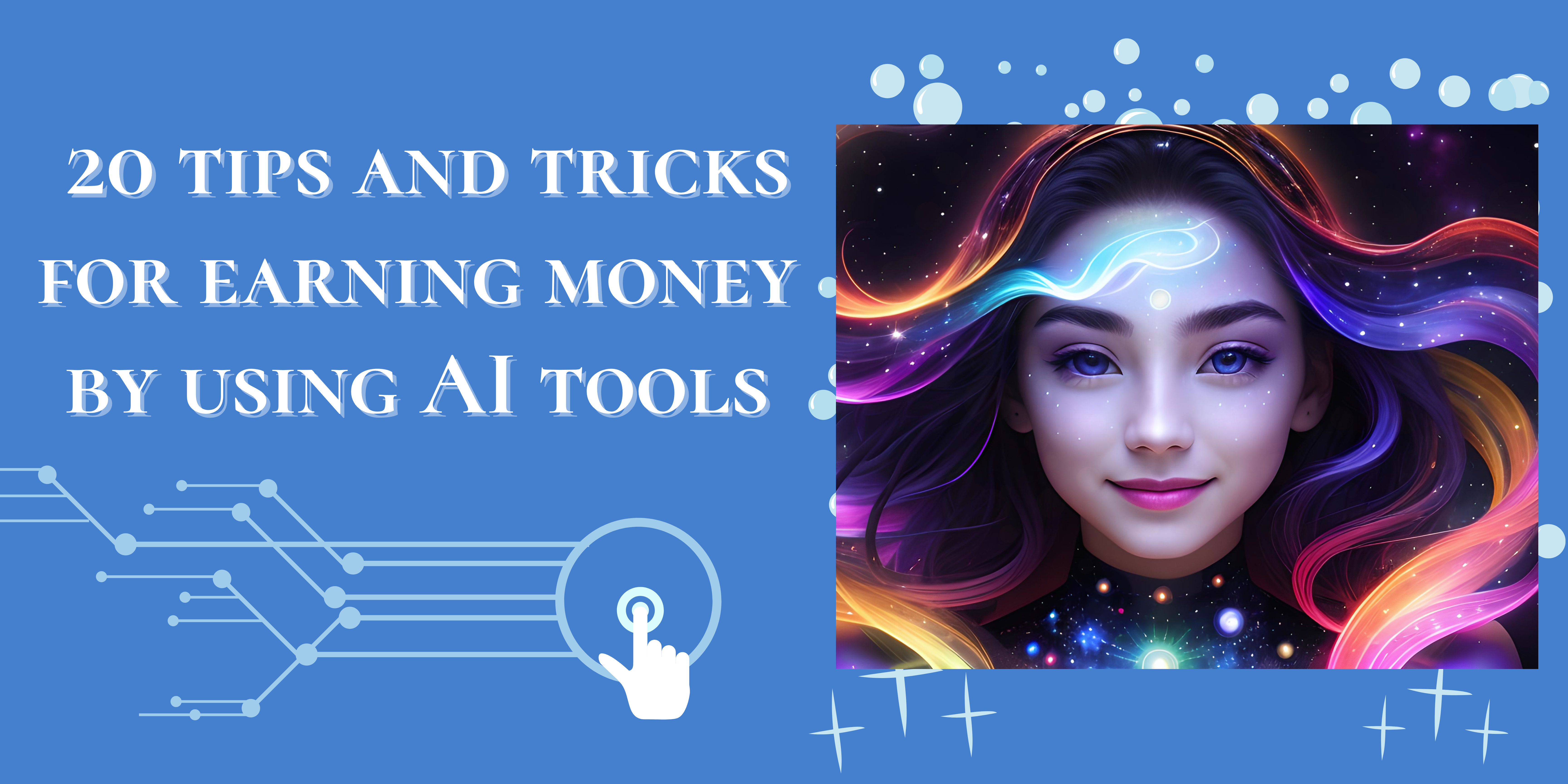 20 tips and tricks for earning money by using AI tools