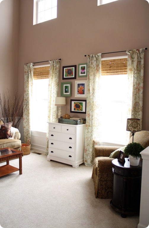 bright living room