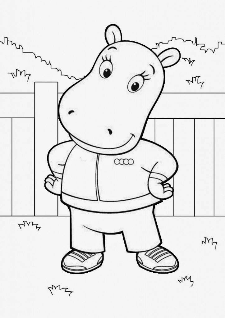 Backyardigans – Desenhos para Colorir e Imprimir