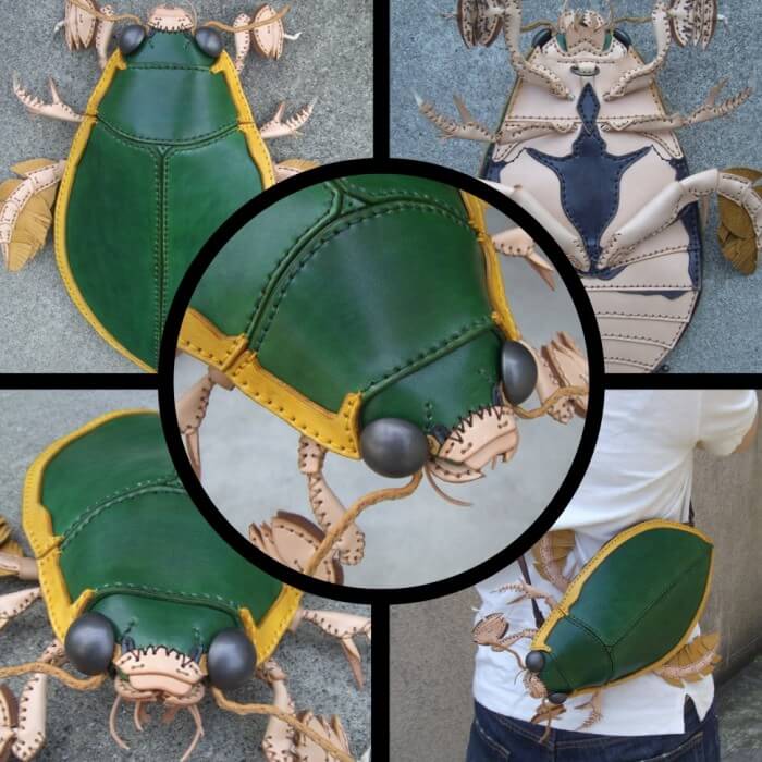 Japanese Artist Creates Mind-Blowing Creature-Inspired Handbags And Other Accessories That Look Incredibly Real