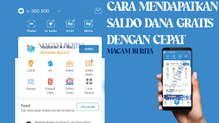 Cara Mendapatkan Saldo Dana Gratis Langsung Cair Tanpa Ribet Hari Ini