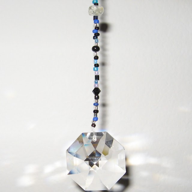 Career Crystal, Crystal for Career Luck, Swarovski Faceted Crystal , Feng Shui Faceted Crystals, Feng Shui Octagon Crystal