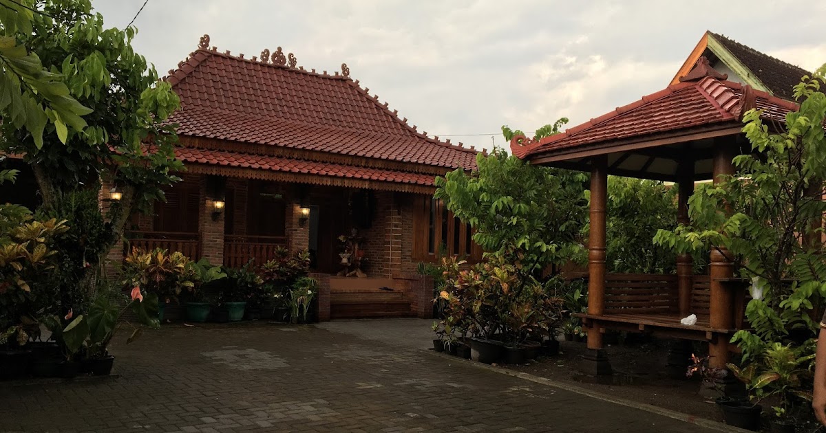 Project Rumah Jawa Bpk. Sartono, Yogyakarta.  RUMAH JAWA 