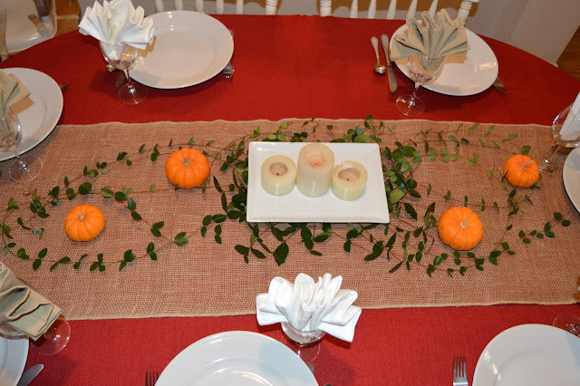 Tablescaping, Thanksgiving Table