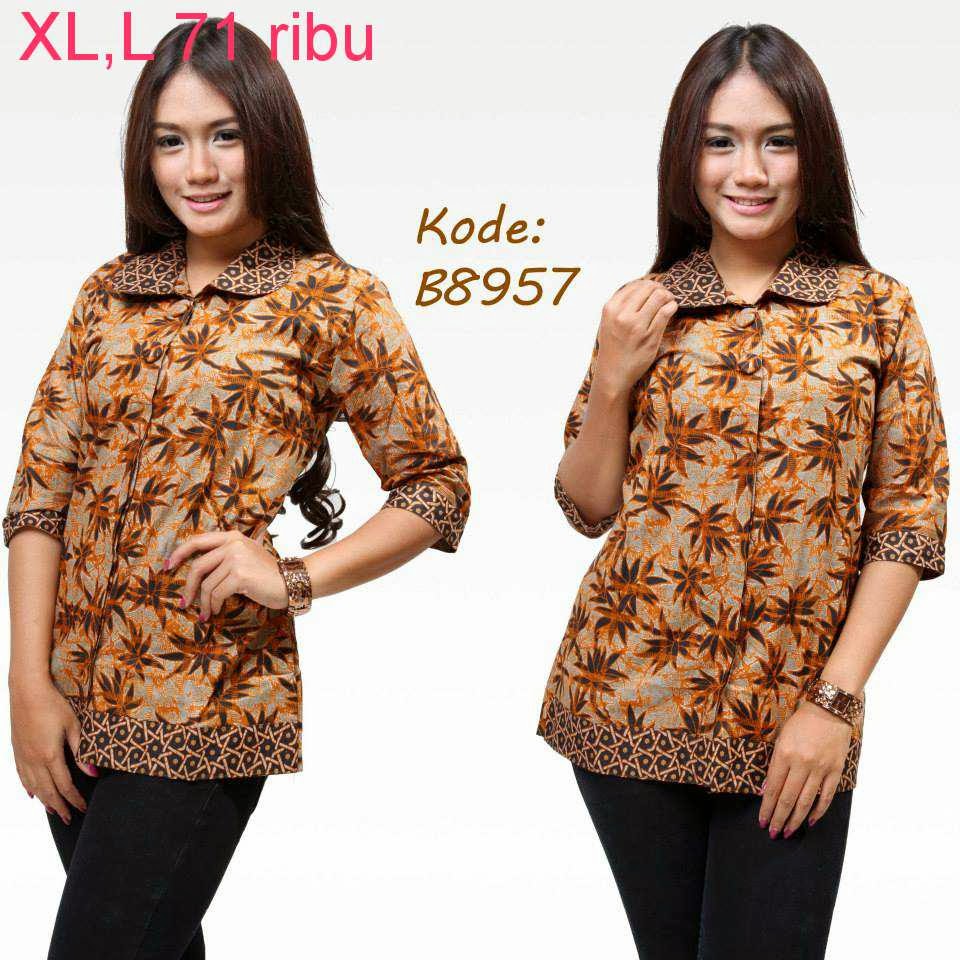  Baju  Model  Batik Terbaru  Model  Baju  Batik