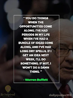 warren buffett quotes on success and money