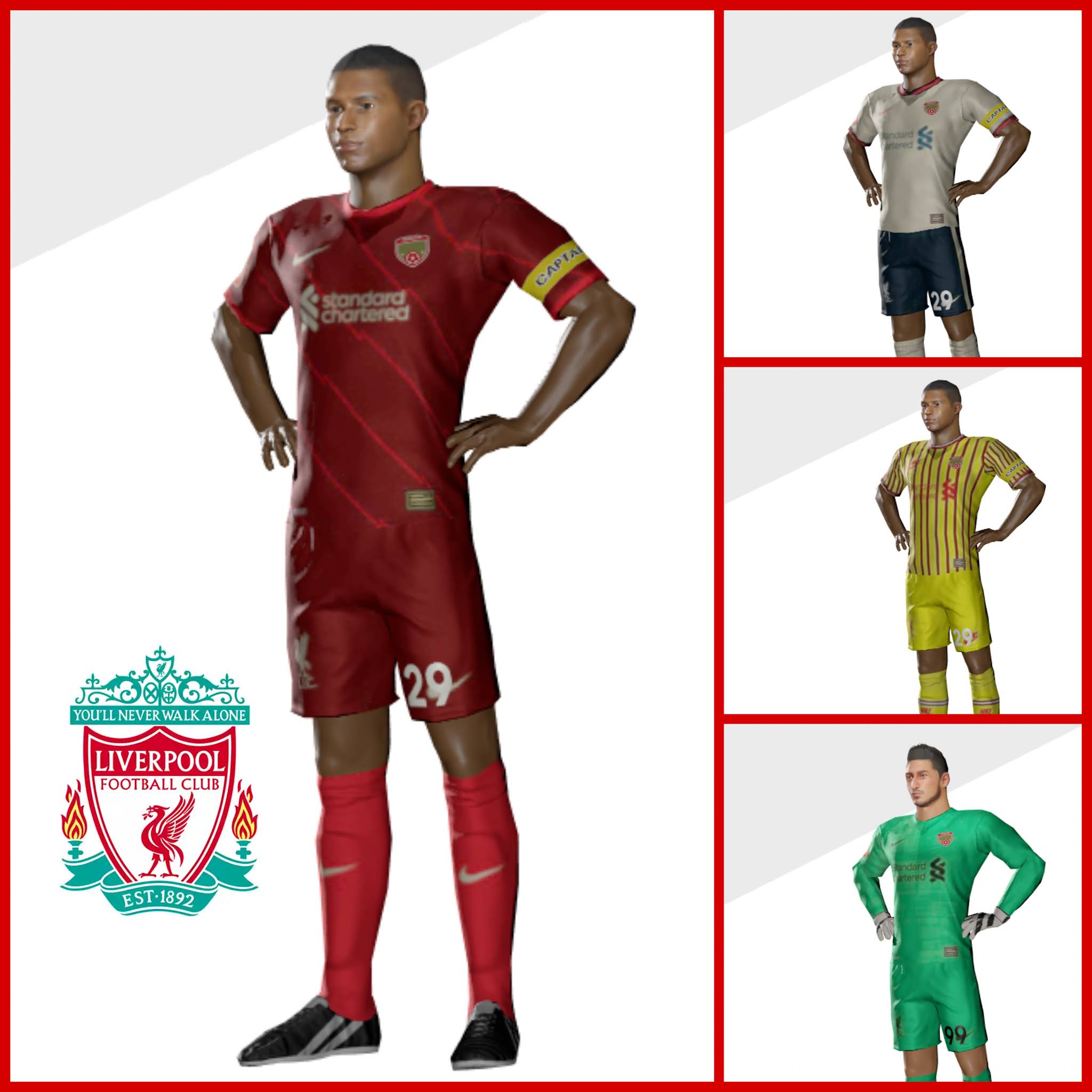 Kit Liverpool dream league soccer