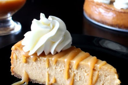 Salted Caramel Pumpkin Cheesecake