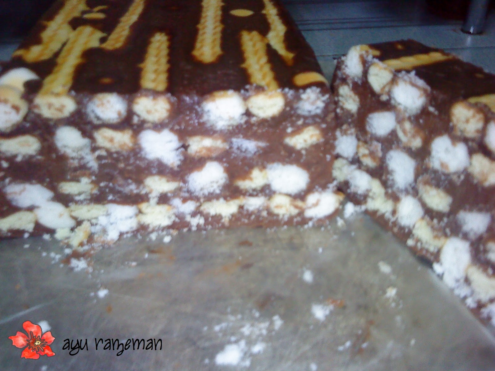 Akusayangkamu ♥: KEK BATIK DOT DOT