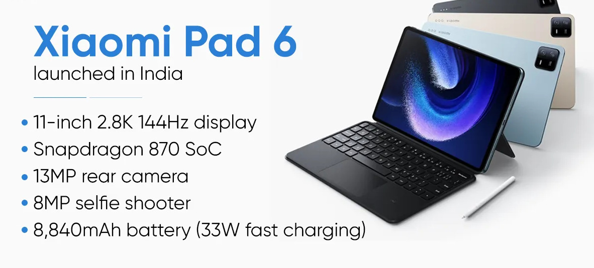 Xiaomi Pad 6 has been launched in India, here is the details! 