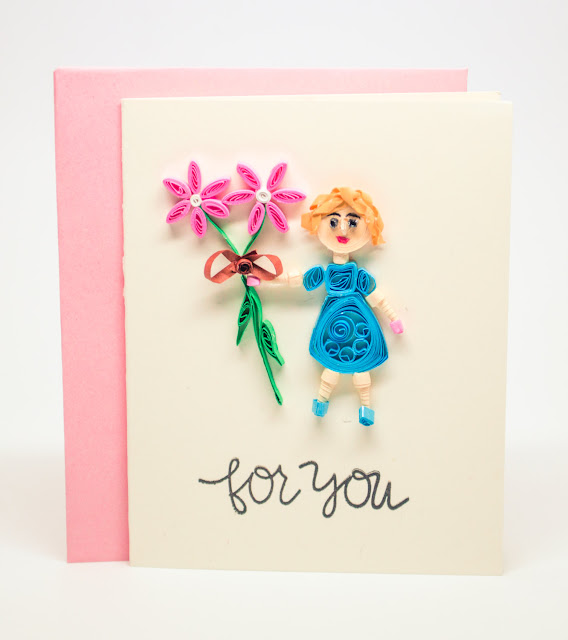 handmade quilled birthday cards ideas