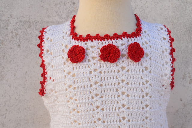 3 -Crochet Imagenes Sencillo vestido verano a crochet y ganchillo por Majovel Crochet