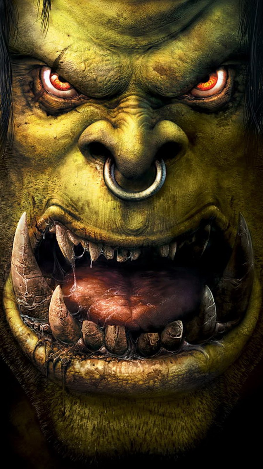 Wallpaper Android Monster Hijau