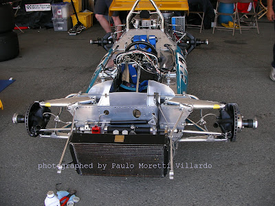 Vintage Formula 1 Cars photographs taken prior the 2007 IRL Cars race at