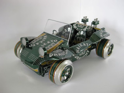 HILARIOUS CARS ART MADE FROM ALUMINIUM CANS Seen On www.coolpicturegallery.us