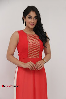 Actress Model Regina Candra Latest Pos in Beautiful Red Dress  0019.jpg