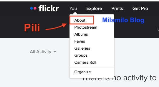 cara daftar flickr, cara membuat akun flickr, Sign up for flickr email, create flickr account di laptop dan HP