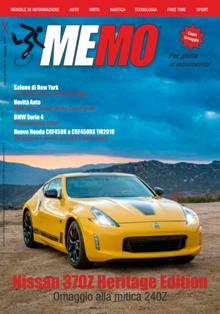 MeMo Mercato Motori. La rivista per gente in movimento! 2017-05 - Maggio 2017 | CBR 96 dpi | Mensile | Automobili | Motociclette | Nautica
Per comprare e vendere tutto ciò che si muove.
Specialista in:
- auto
- moto
- nautica