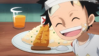 ワンピースアニメ 1030話 ルフィ 幼少期 かわいい Monkey D. Luffy | ONE PIECE Episode 1030