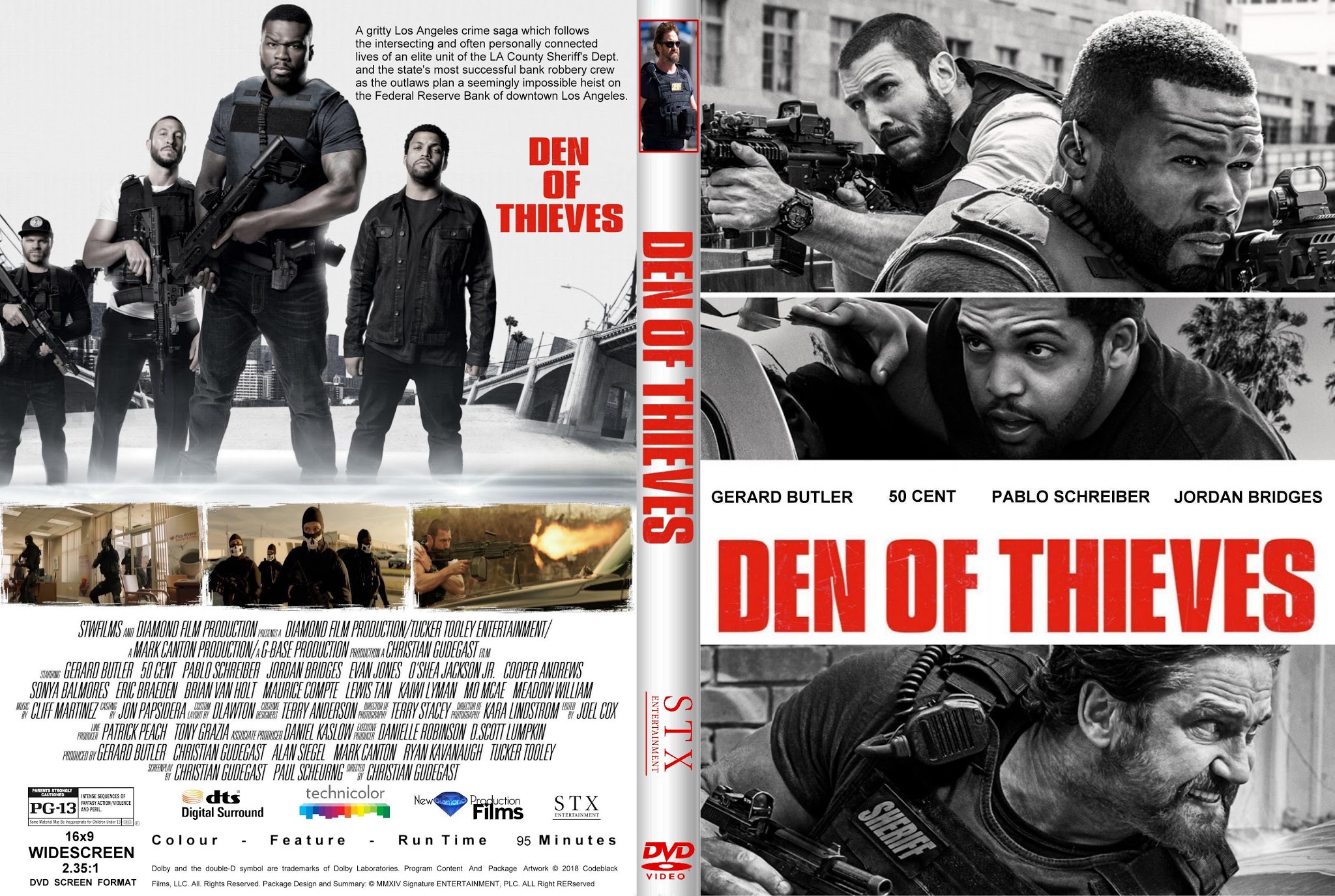 Den Of Thieves DVD Cover | Cover Addict - Free DVD, Bluray ...