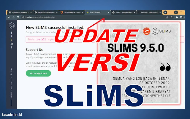 Cara Update Versi SLiMS