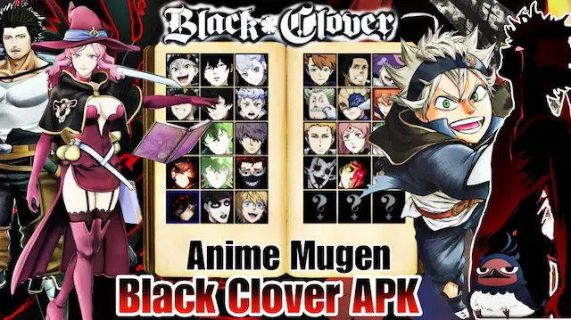 download anime black clover apk android