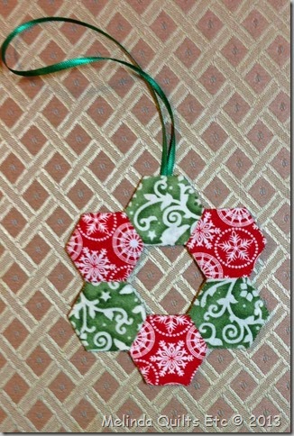1113 Hexie Ornament