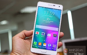Ngắm nhìn chiếc điện thoại mỏng nhất hiện nay Samsung Galaxy A7