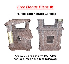 how to build a cat tree free plans