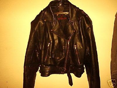 This genuine leather original 80s style biker jacket was selling for just