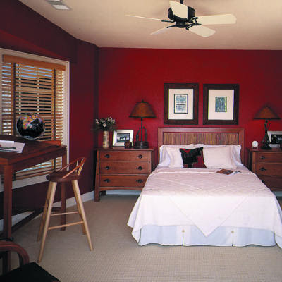  Bedroom Ideas on Palatial Living  Interior Shades Of Red    Colour Styling With Red