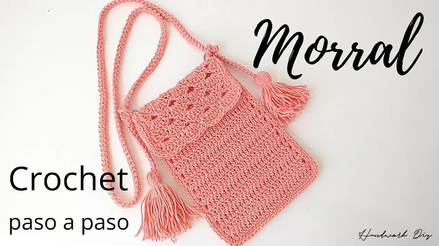 Mochila o manos libres a crochet