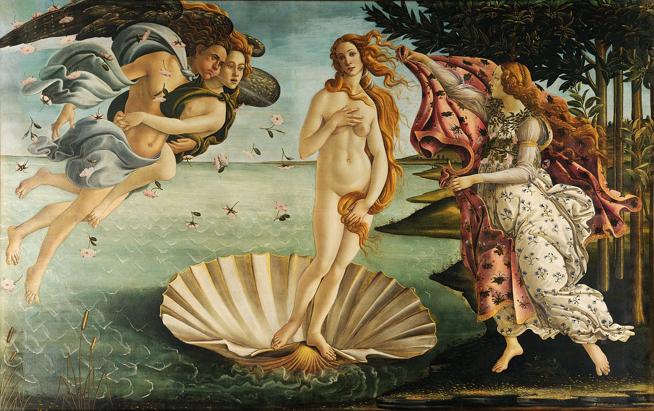 Nascita di Venere (Sandro Botticelli, ca. 1484)