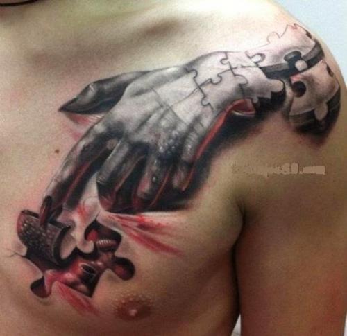 Foto-Foto Tatto 3D yang Menakjubkan  Renungan Harian 