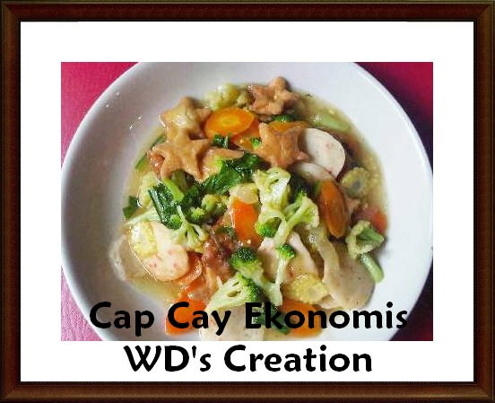  Chinese Food Week NCC CapCay Ekonomis ala WD s Creation 