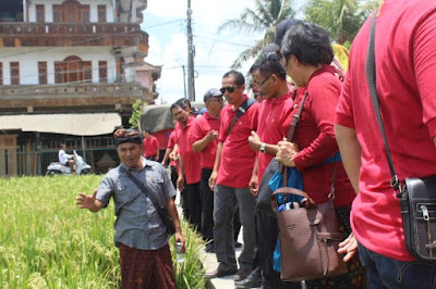 Dinas PU Brebes Belajar Tata Guna Air di Subak Jaka Kukuh