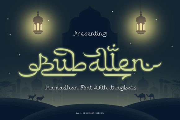 50 ramadhan amazing font - fontsave