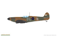 Eduard 1/48 Spitfire Mk. I early (82152) Colour Guide & Paint Conversion Chart