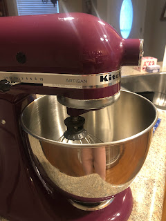 My lovely Kitchen-Aid stand-mixer!
