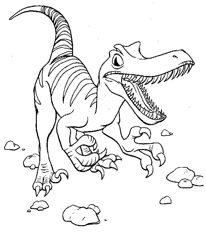 Desenhos de Dinossauros para Colorir