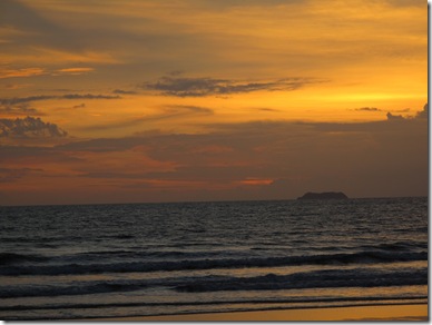 sunset Klong Dao Lanta