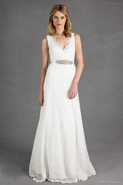 Nicole Miller spring wedding dress 2014