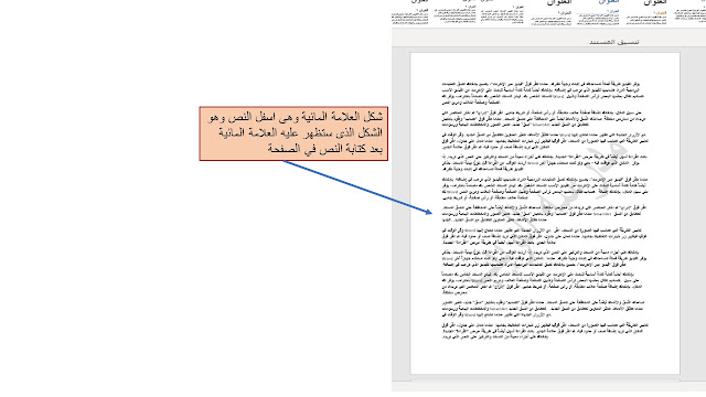 وضع علامة مائية water mark في برنامج الوورد Microsoft word